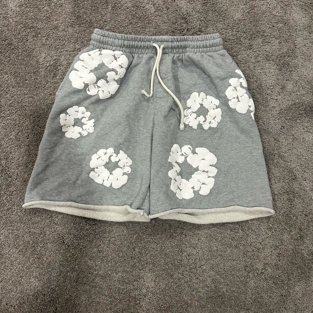 Gray Denim Tears Shorts